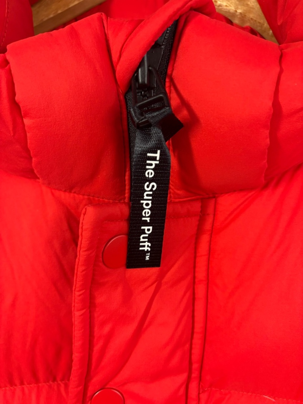 Aritzia TNA Mr. Super Puff™ Jacket – Men’s Medium – Like New – Red - Picture 4 of 15